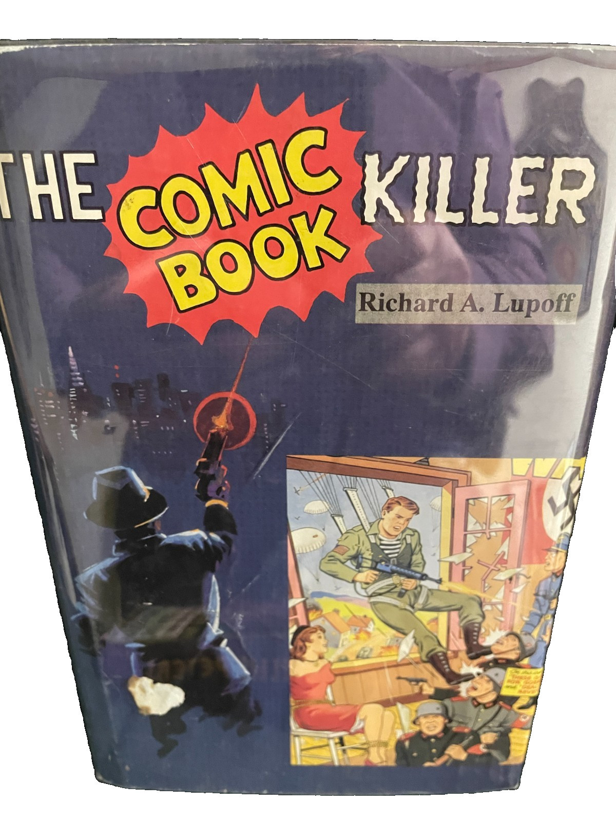 Richard Lupoff – The Comic Book Killer – 1st ed HC/DJ – Offspring 1988