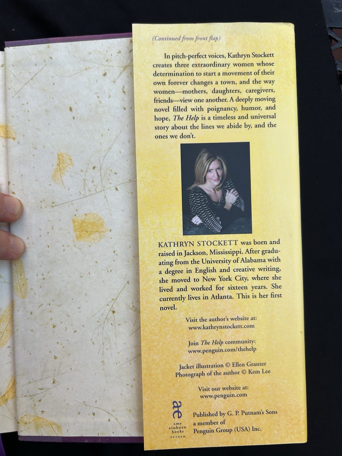 The Help – Kathryn Stockett. First Printing of Deluxe Edition – SIGNED by Author