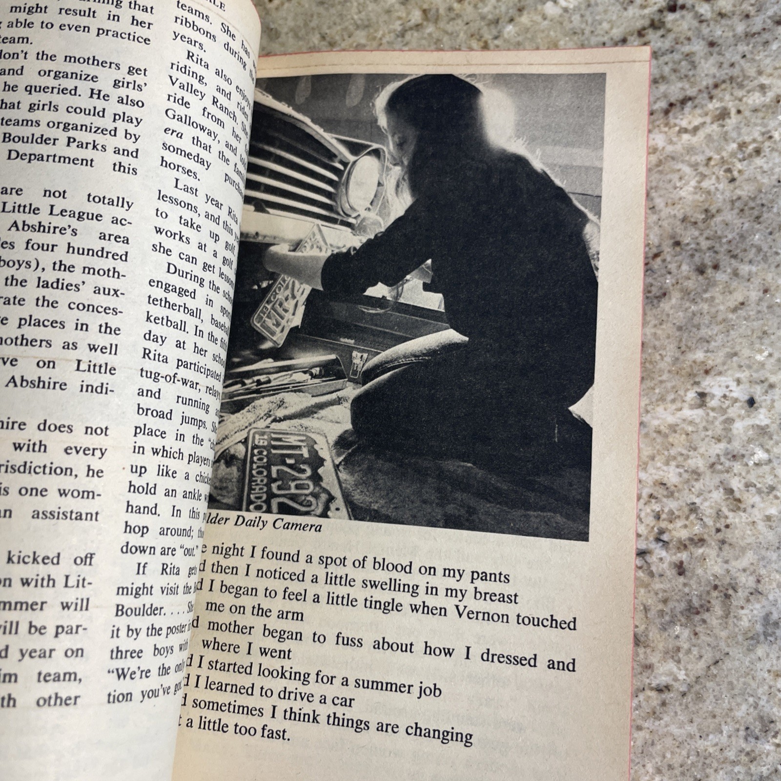 On Being Female An Anthology (edited By Barbara Stanford) 1st Ed. Paperback 1974