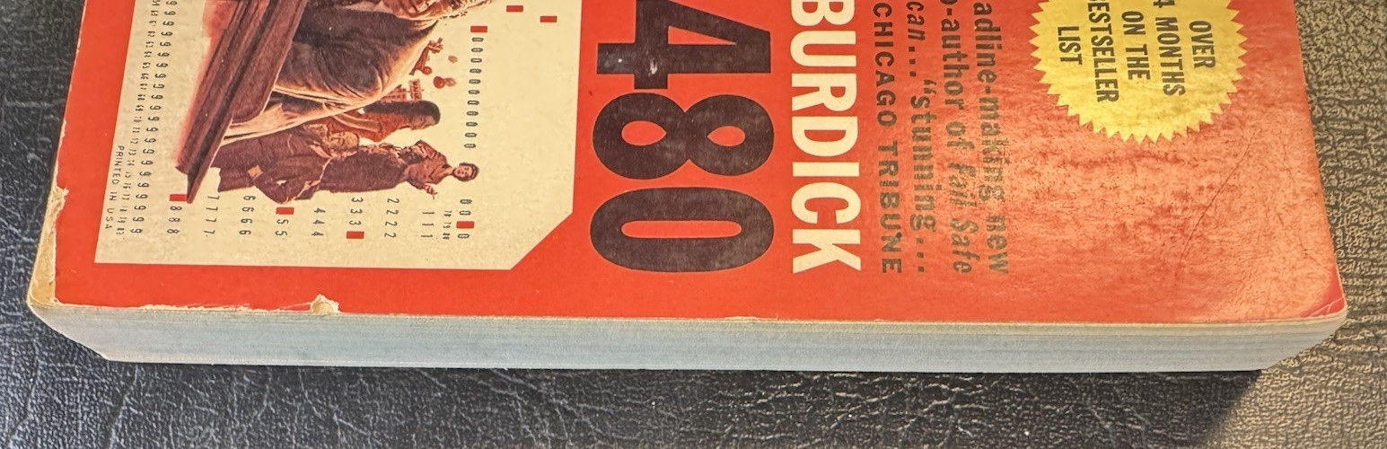The 480 by Eugene Burdick First Dell Printing 1965 PB Unread