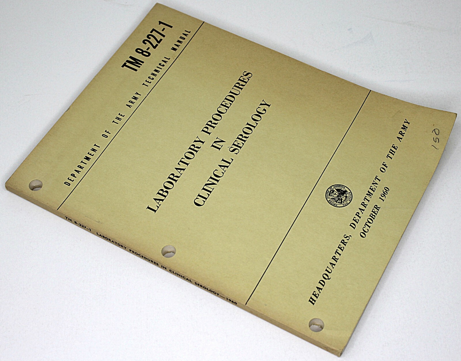 LABORATORY PROCEDURES IN CLINICAL SEROLOGY Vintage Electronics Technical Manual