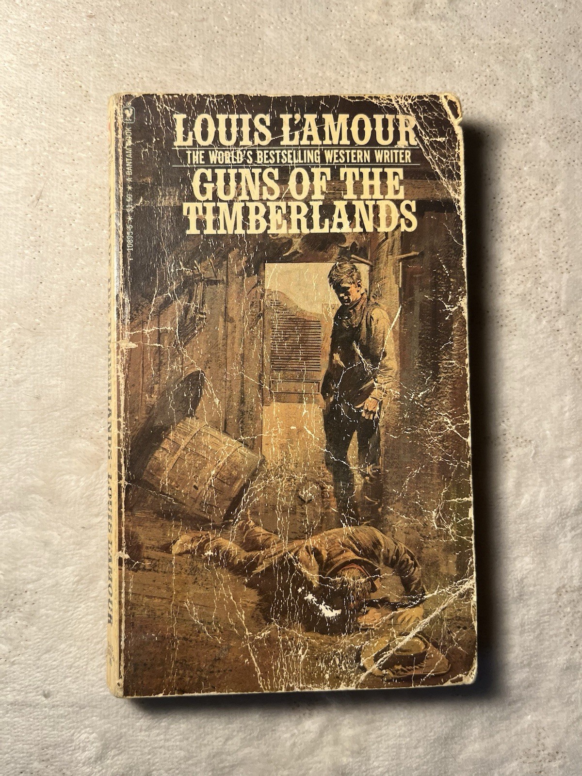 Vintage Louis L’Amour 2-book set: Mustang Man 1966+Guns Of The Timberlands 1955