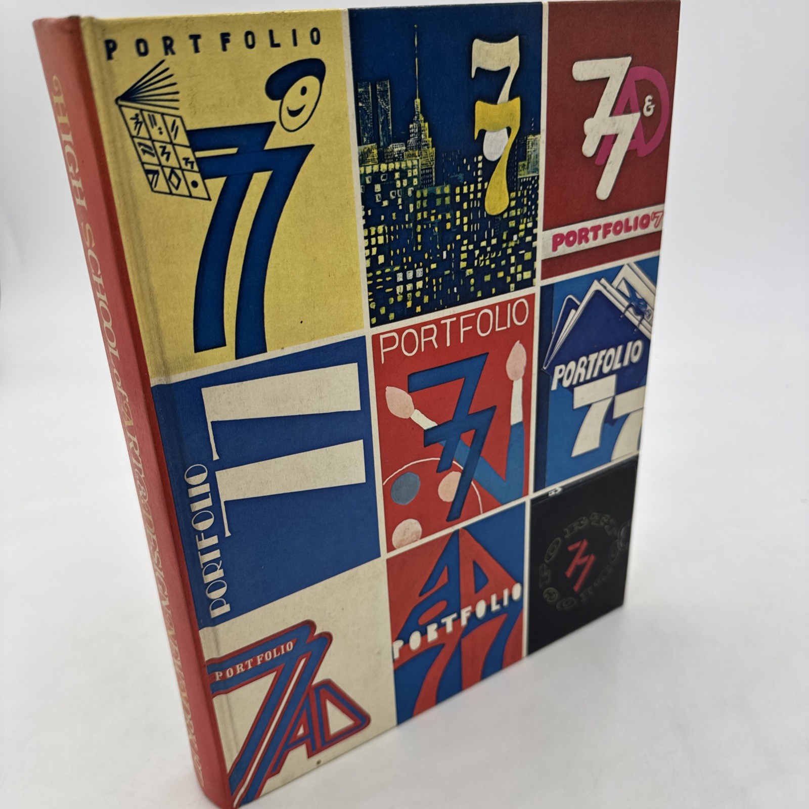 1977 High School Art & Design 15 Original Serigraphs Prints Portfolio 77 Rare