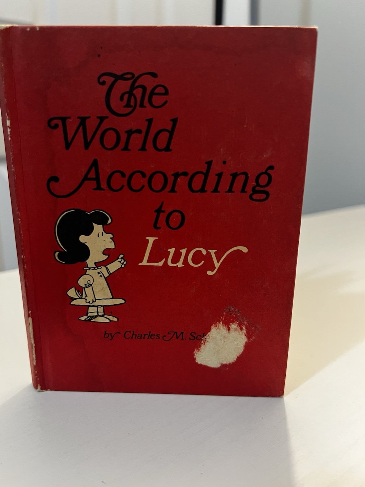 Hallmark The World According to Lucy Charles M Schulz Vintage Hardcover Peanuts