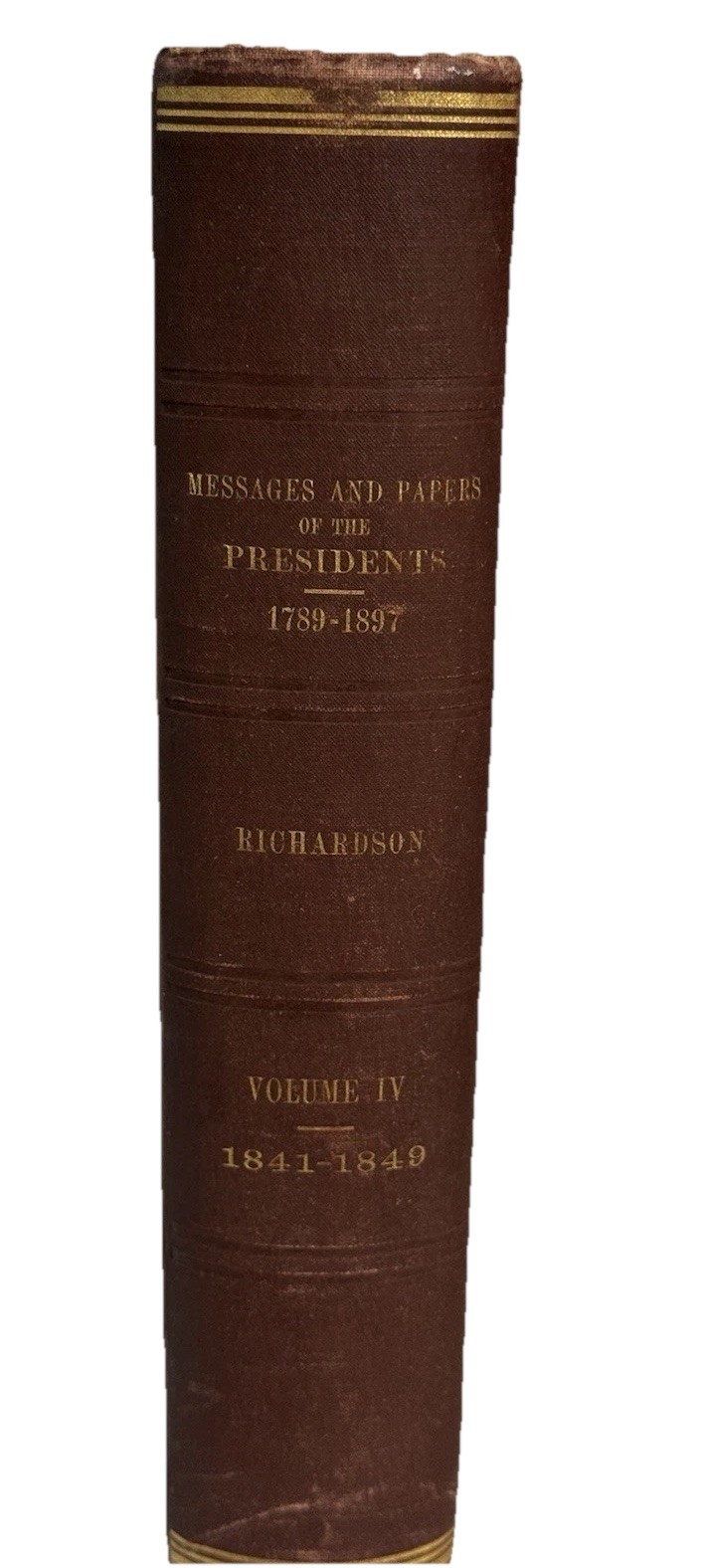 Messages And Papers Of The Presidents 1789-1897