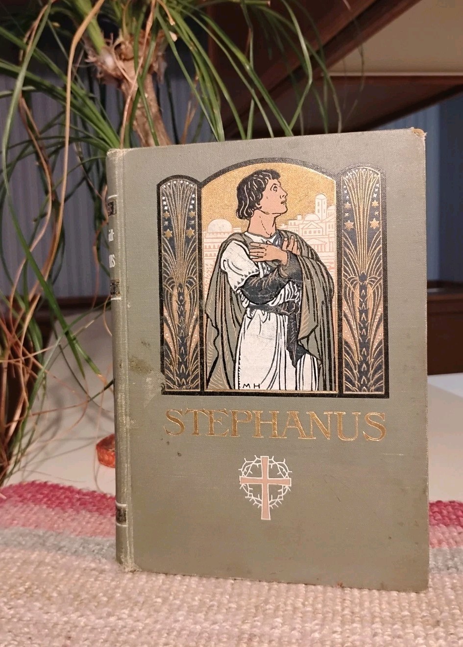 St. Stephen ATQ VTG ’13 Book In GERMAN Illustrated Rare Green Gold HC
