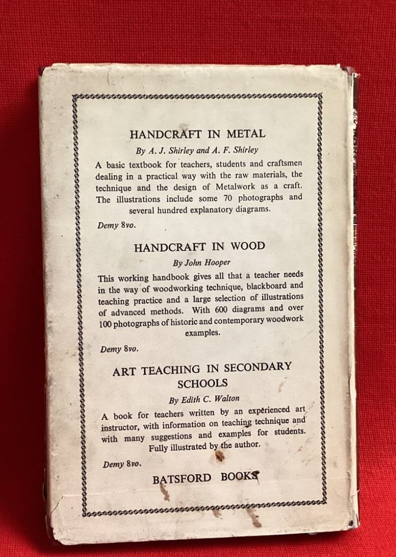 BASIC BOOKBINDING BY A W LEWIS HB DJ 1ST 1952 B T BATSFORD LTD