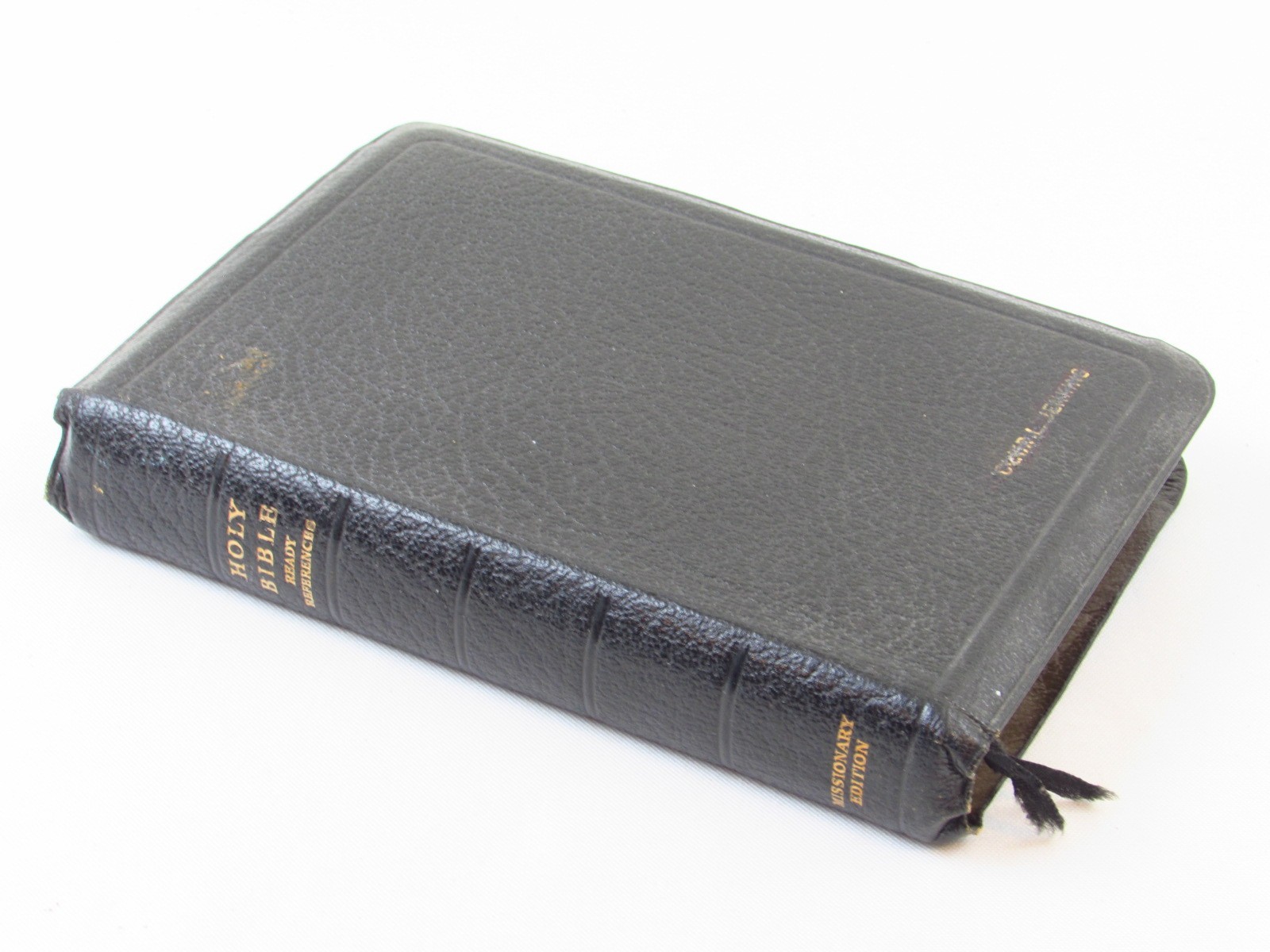 LDS Holy Bible Missionary Edition KJV Vintage c1960 Deseret Leather Mormon