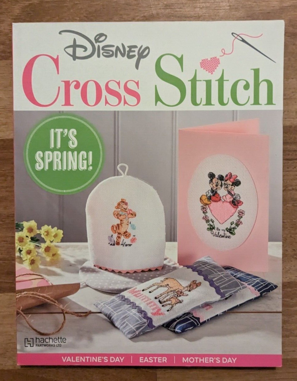 DISNEY CROSS STITCH – HACHETTE PARTWORKS LTD – P/B – 2021
