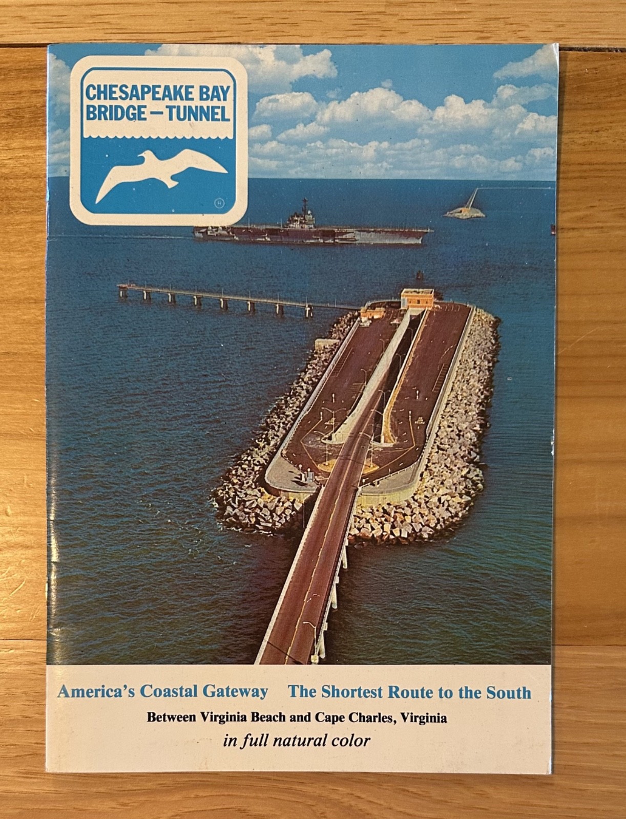 Chesapeake Bay Bridge-Tunnel In Full Natural Color Brochure – 32 Page