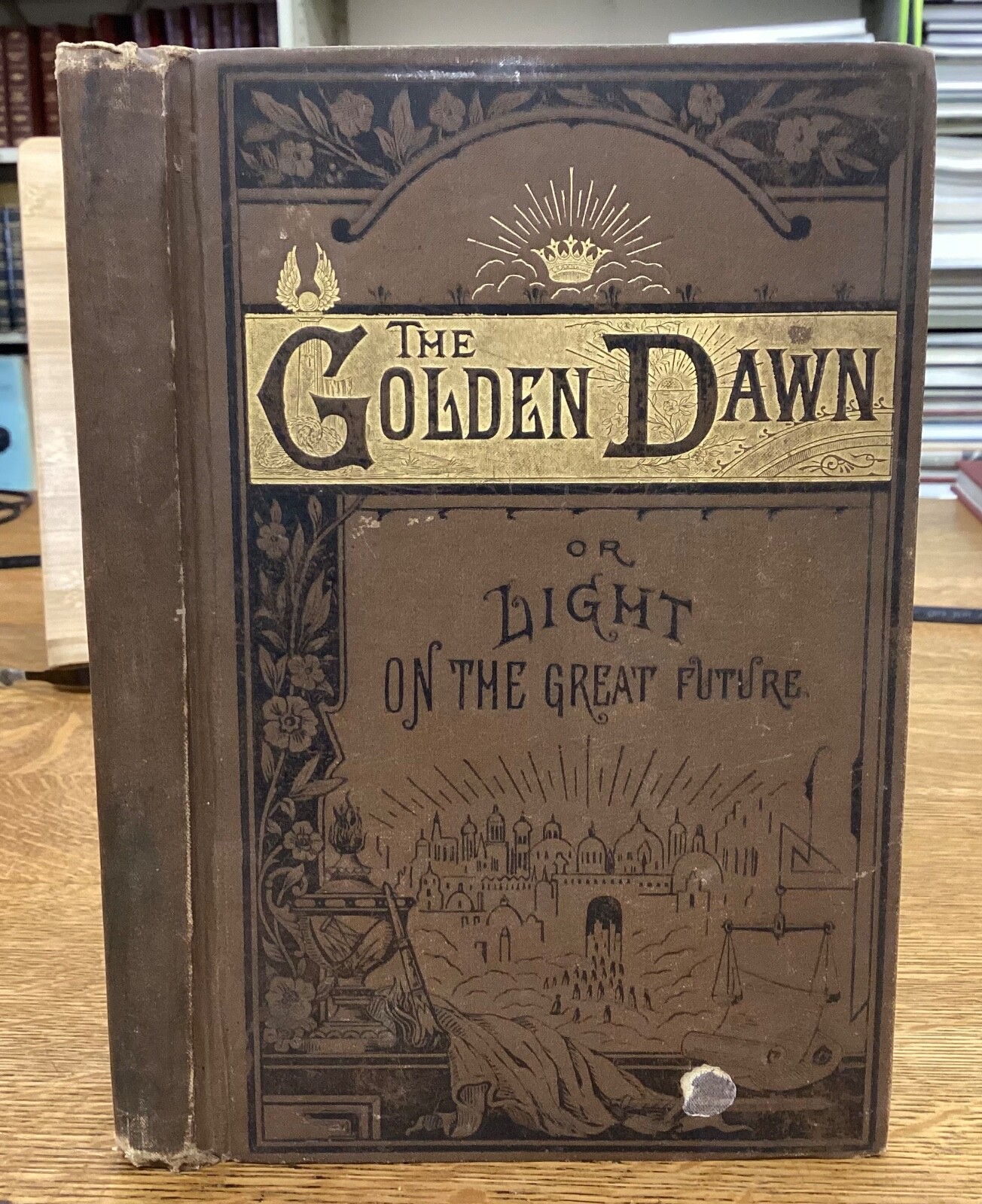 1881 The Golden Dawn by Rev. J.H. Potts, Salesmen’s Dummy