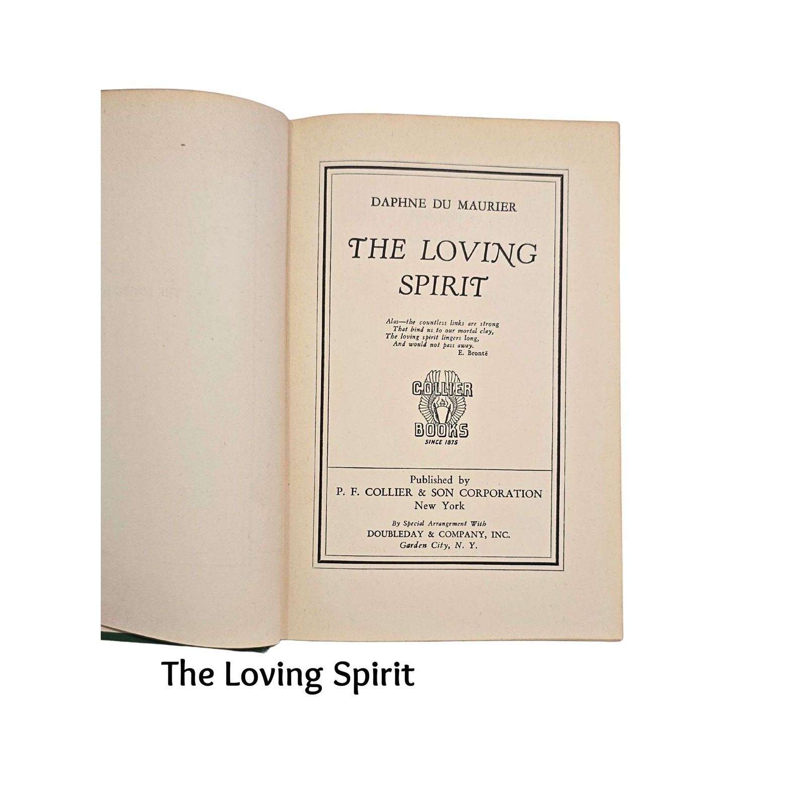 Gothic Romance: 1948 Daphne du Maurier 3-Volume Set with The Loving Spirit