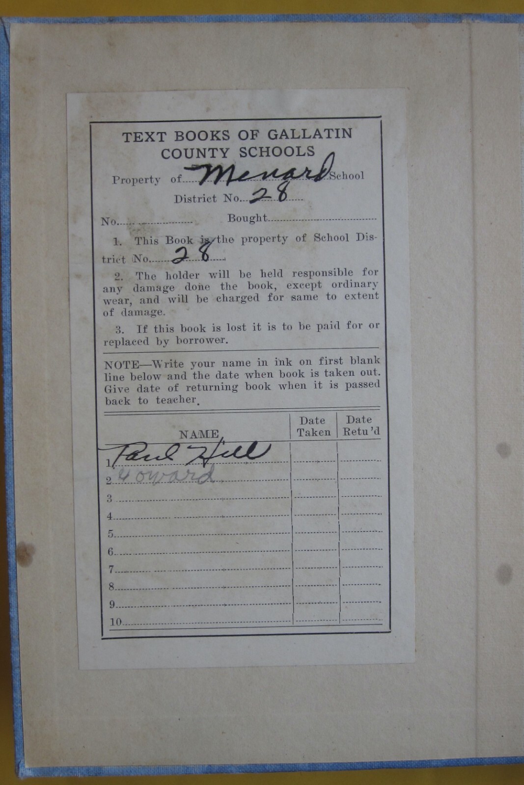 Learn to Study Readers, Book Four-Grade Five, textbook 1926