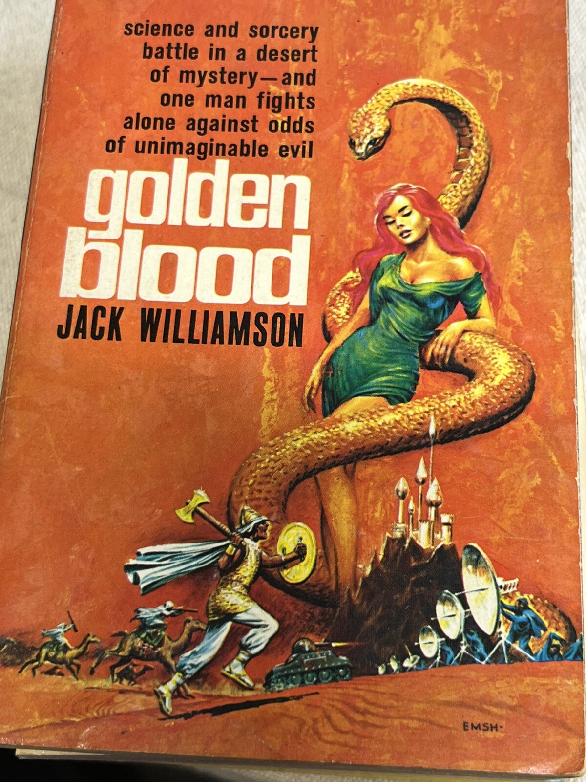 VTG Science Fiction Fantasy Book Lot Of 6 Lancer Publishing 60s 70s V6415