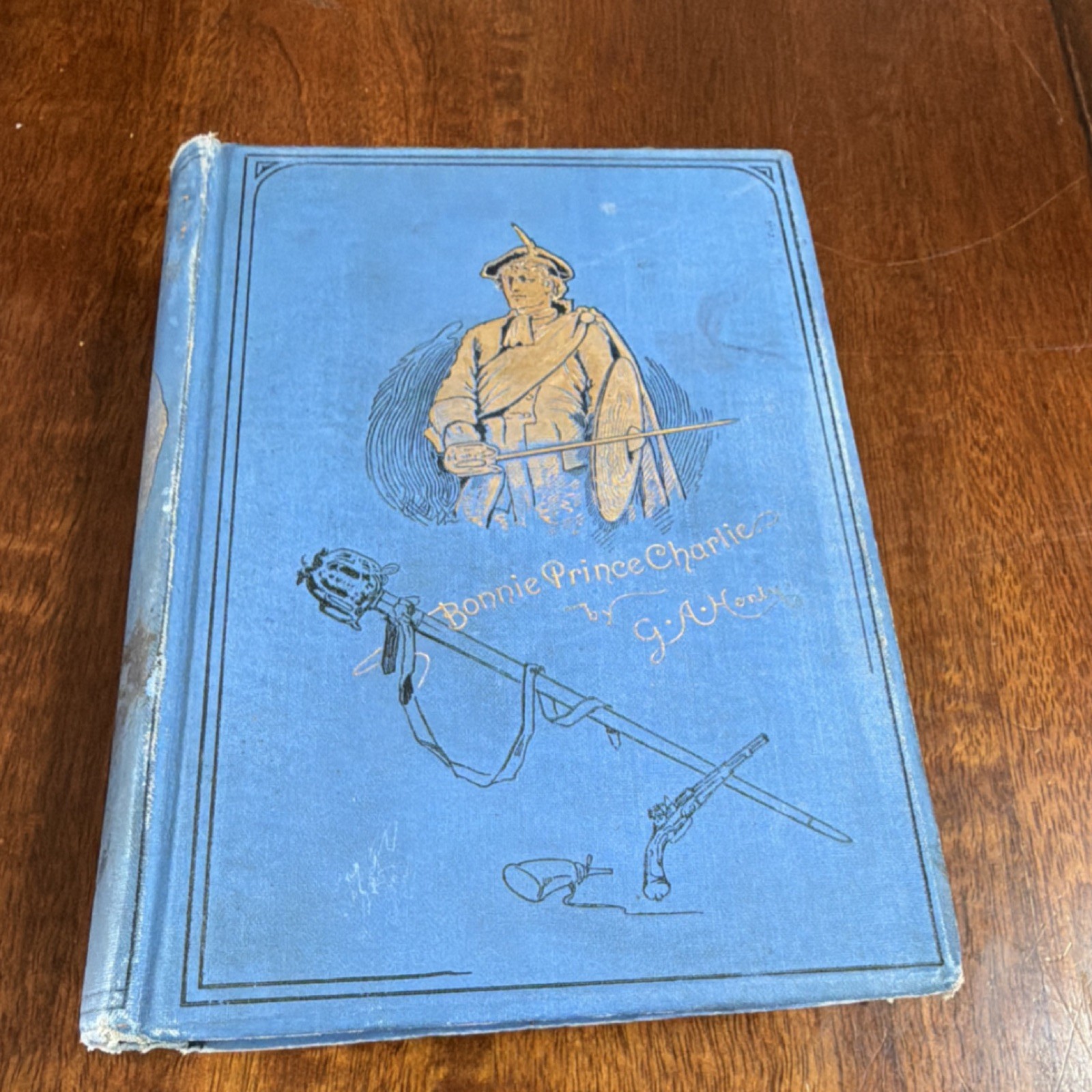 G.A. Henty Bonnie Prince Charlie Hardcover Illustrated Scribner New York