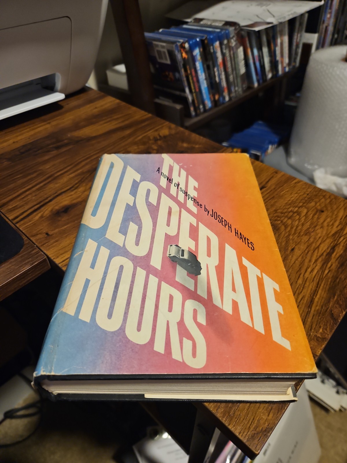 The Desperate Hours HC DJ 1954-Joseph Hayes 3rd Printing