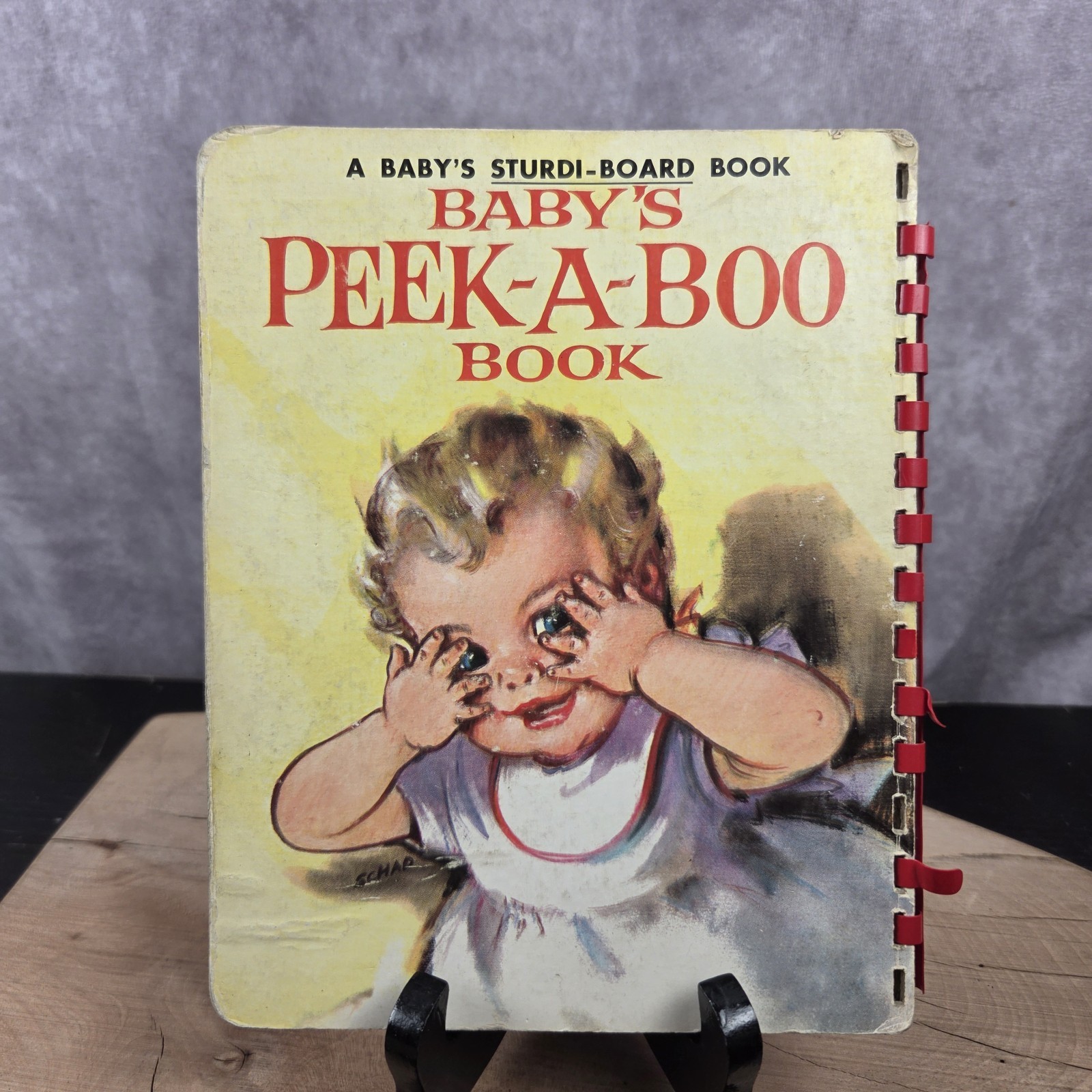 Wonder Books Baby’s Peek-A-Boo & Finger Games Sturdi-Board Spiral Children’s