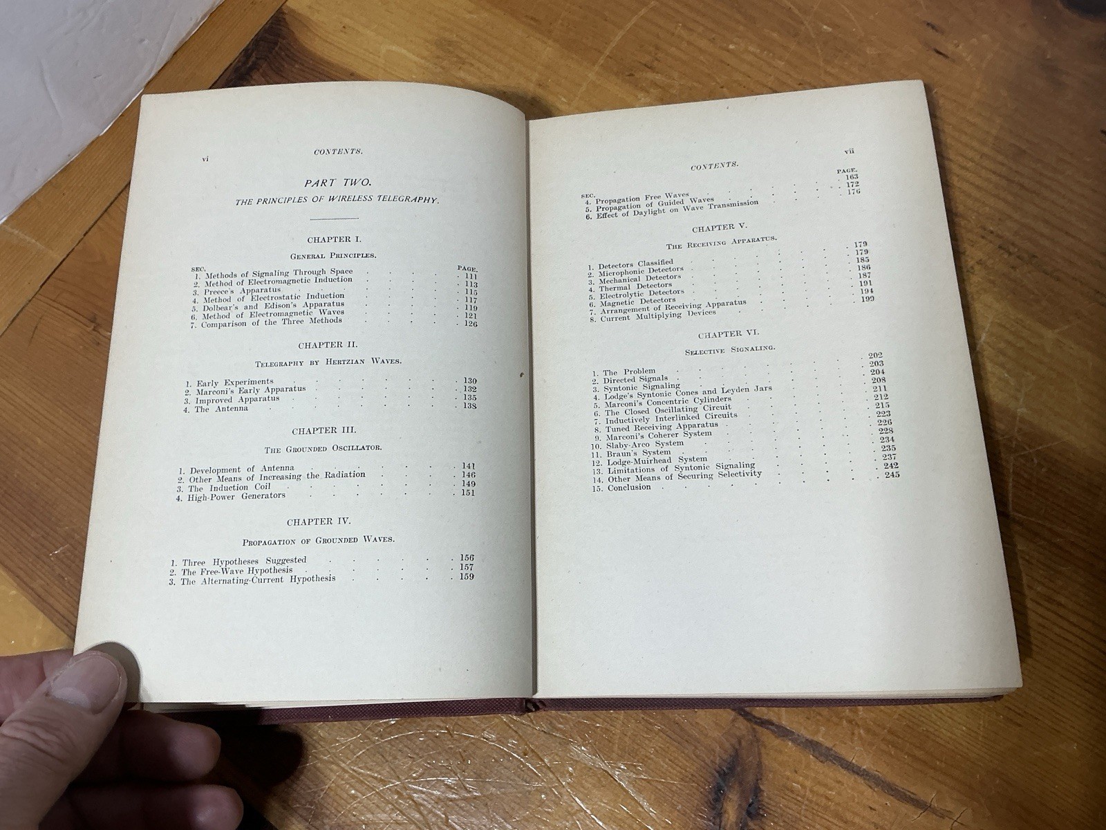 MAXWELL’S THEORY And WIRELESS TELEGRAPHY H. POINCARÉ Part 1 & 2 RARE 1ST EDITION