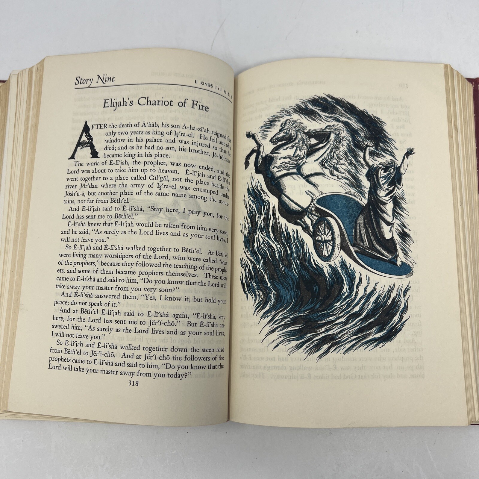 Hurlbut’s story of the Bible 1957 Ralph Pallen Coleman Illustrated New Edition