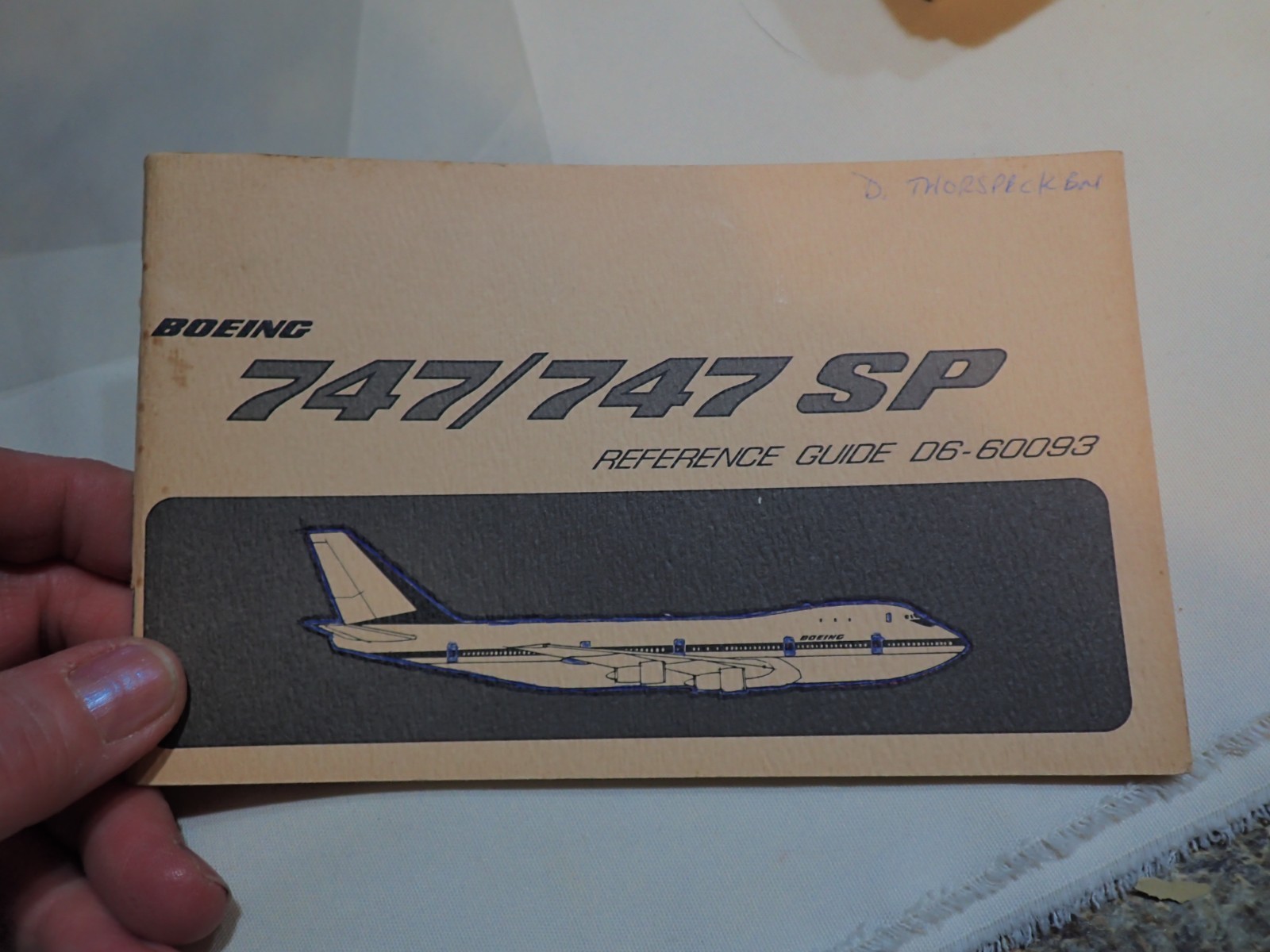 Boeing 747/747 SP Reference Guide D6-60093 January 1976