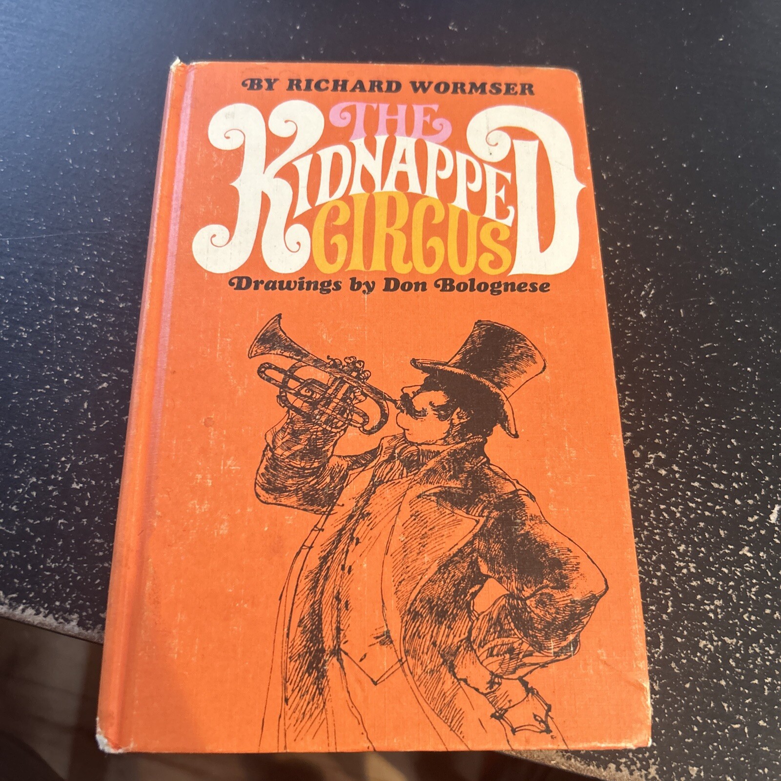 Vintage 1968 The Kidnapped Circus Hardcover Book by Richard Wormser