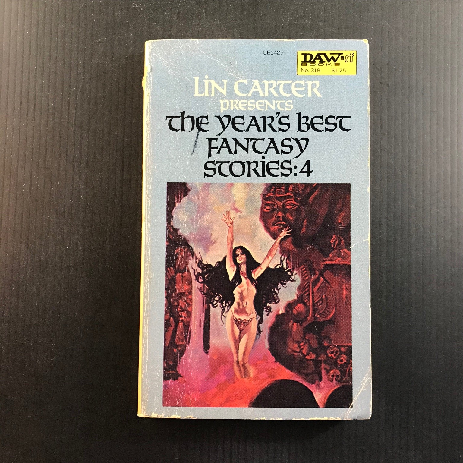 Lin Carter Presents The Year’s Best Fantasy Stories: 4, 1978 1st Printing DAW