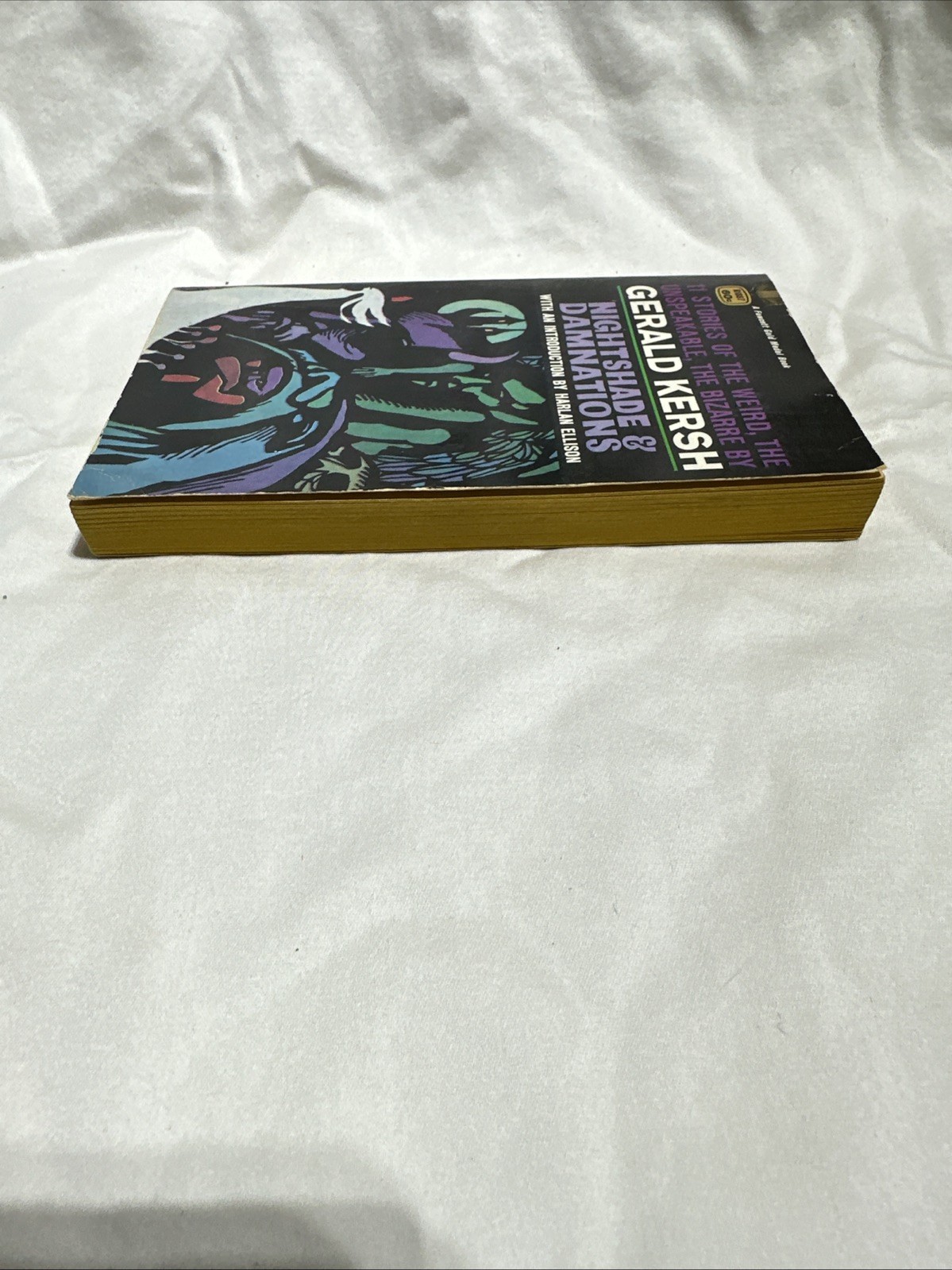 Gerald Kirsch Nightshade Damnations 1968 Fawcett Gold Medal Intro Harlen Ellison