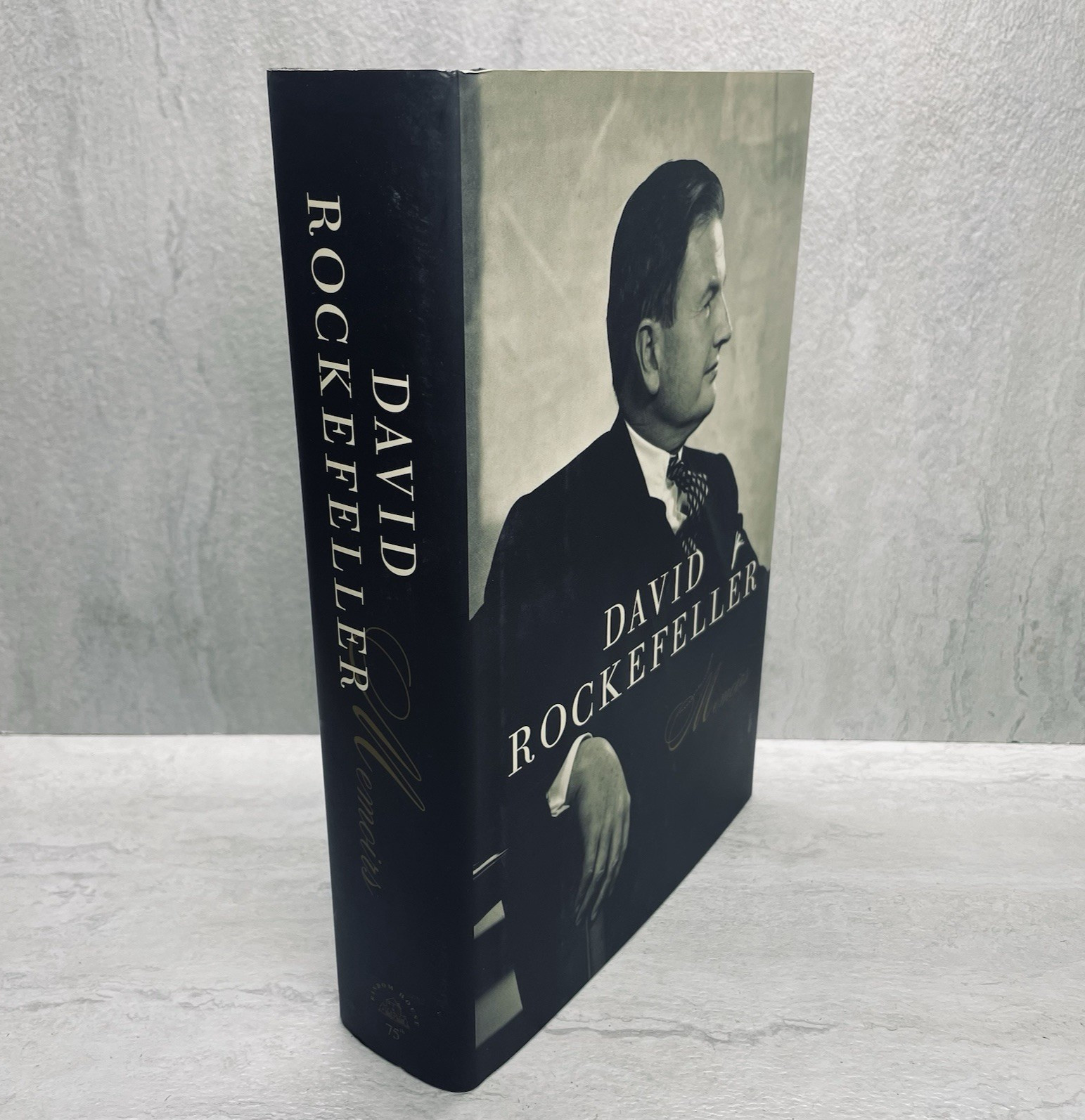 David Rockefeller Memoirs 1st Trade Edition Signed Bookplate Hardcover 2002