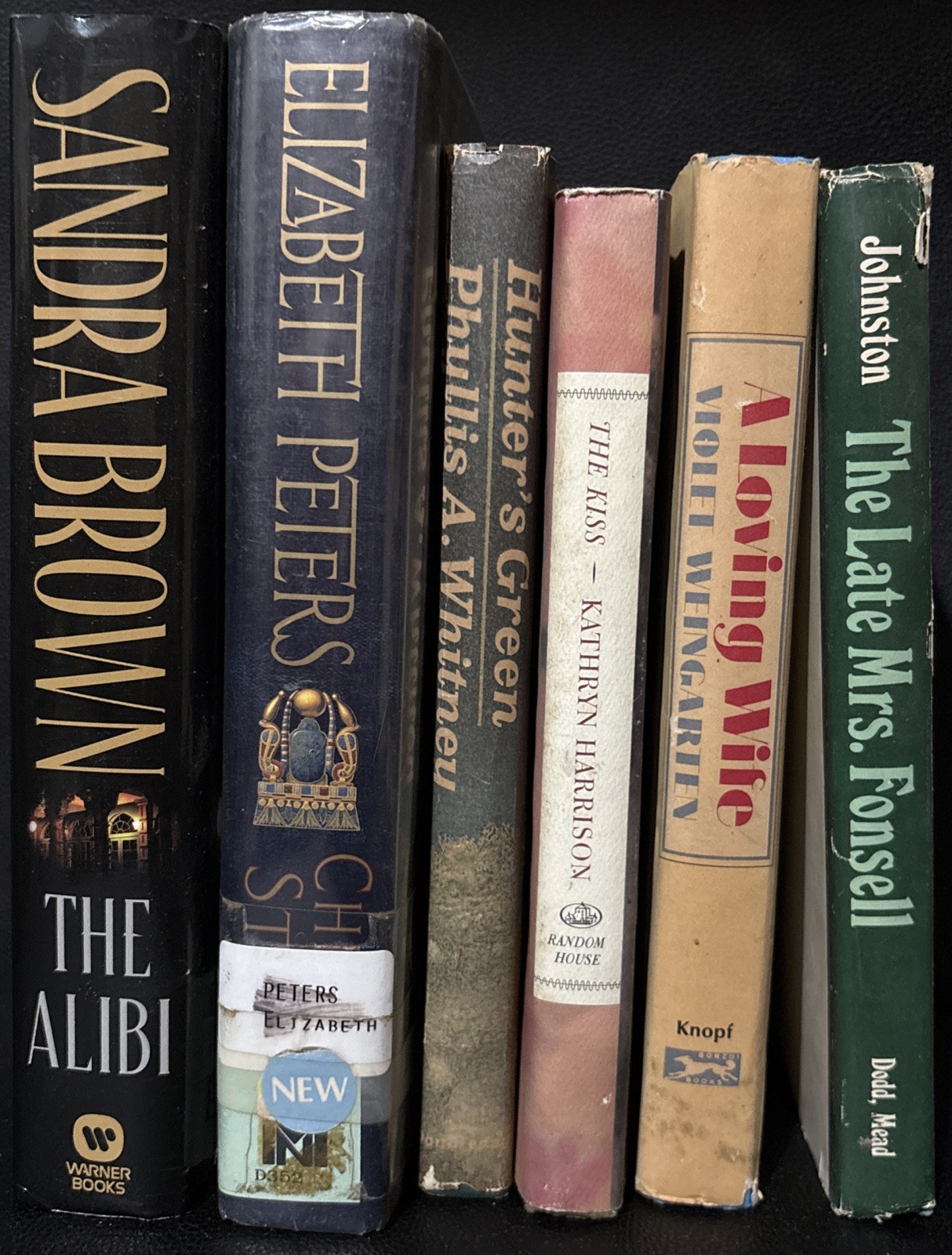 Lot Of 6 HB/DJ Vintage Books Instant Collection Library Novel Various Authors