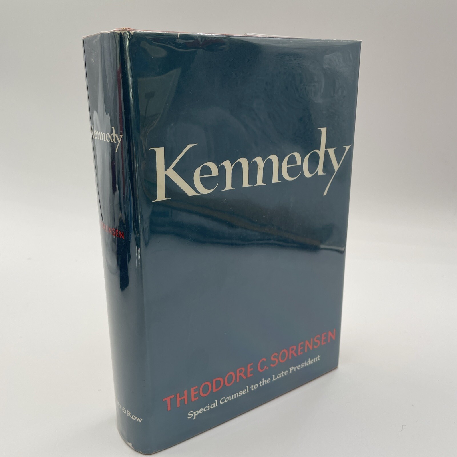 Kennedy 1st Edition Theodore C. Sorensen Special Counsel to John Kennedy Signed