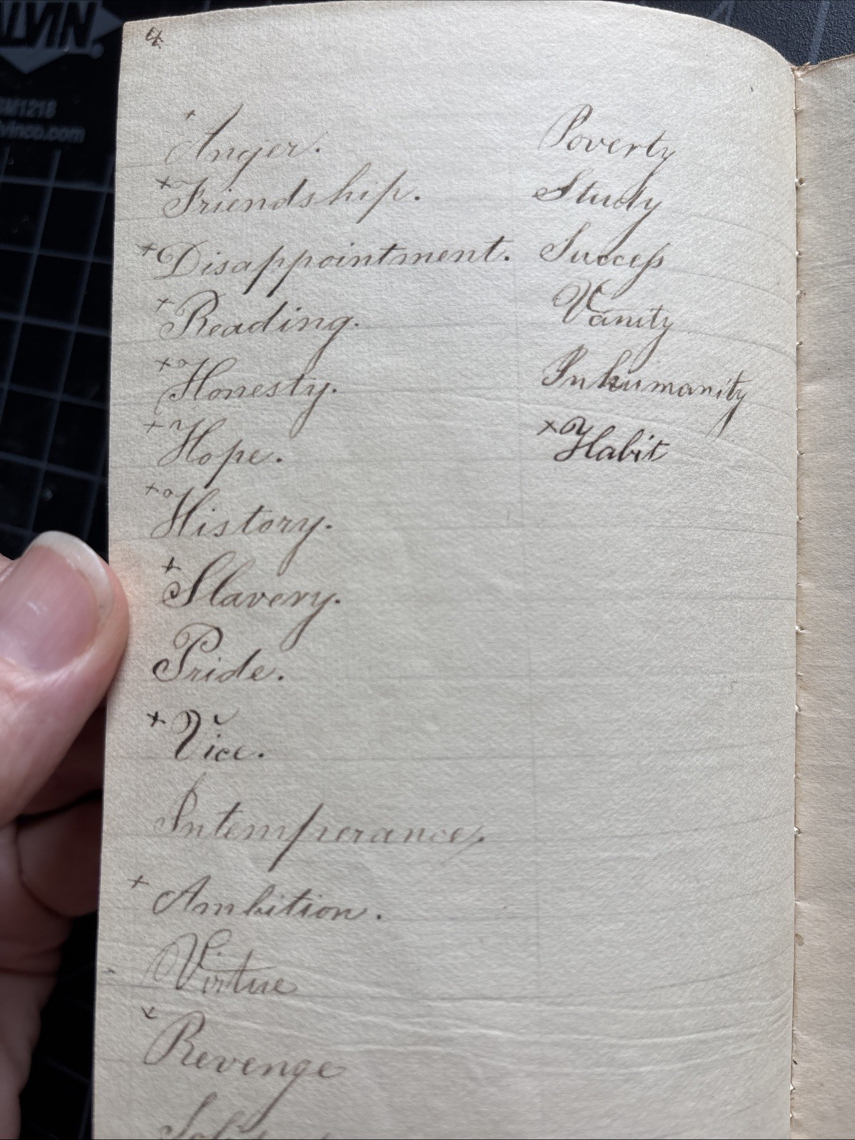 Antique Handwritten Composition Book 1828 Bradford Academy Massachusetts Manuscr