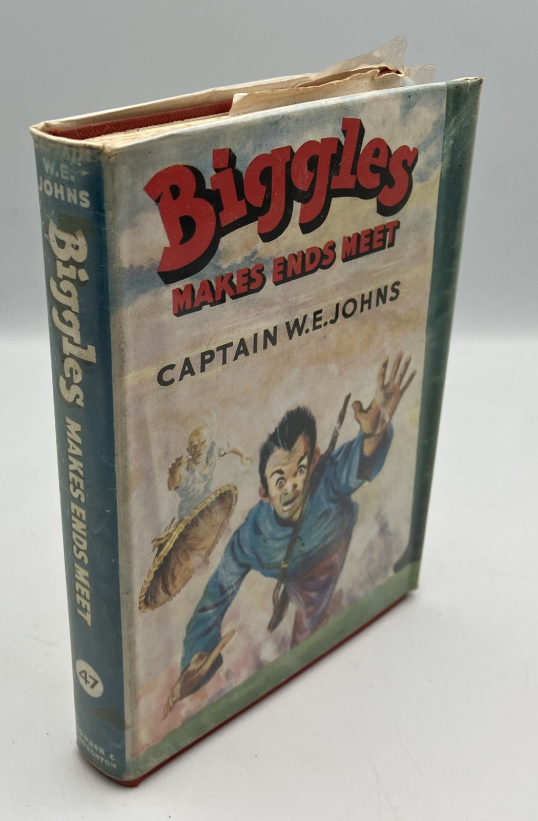 Biggles Makes Ends Meet Captain W E JOHNS Hardback 1957 1st Edition Stead Hodder