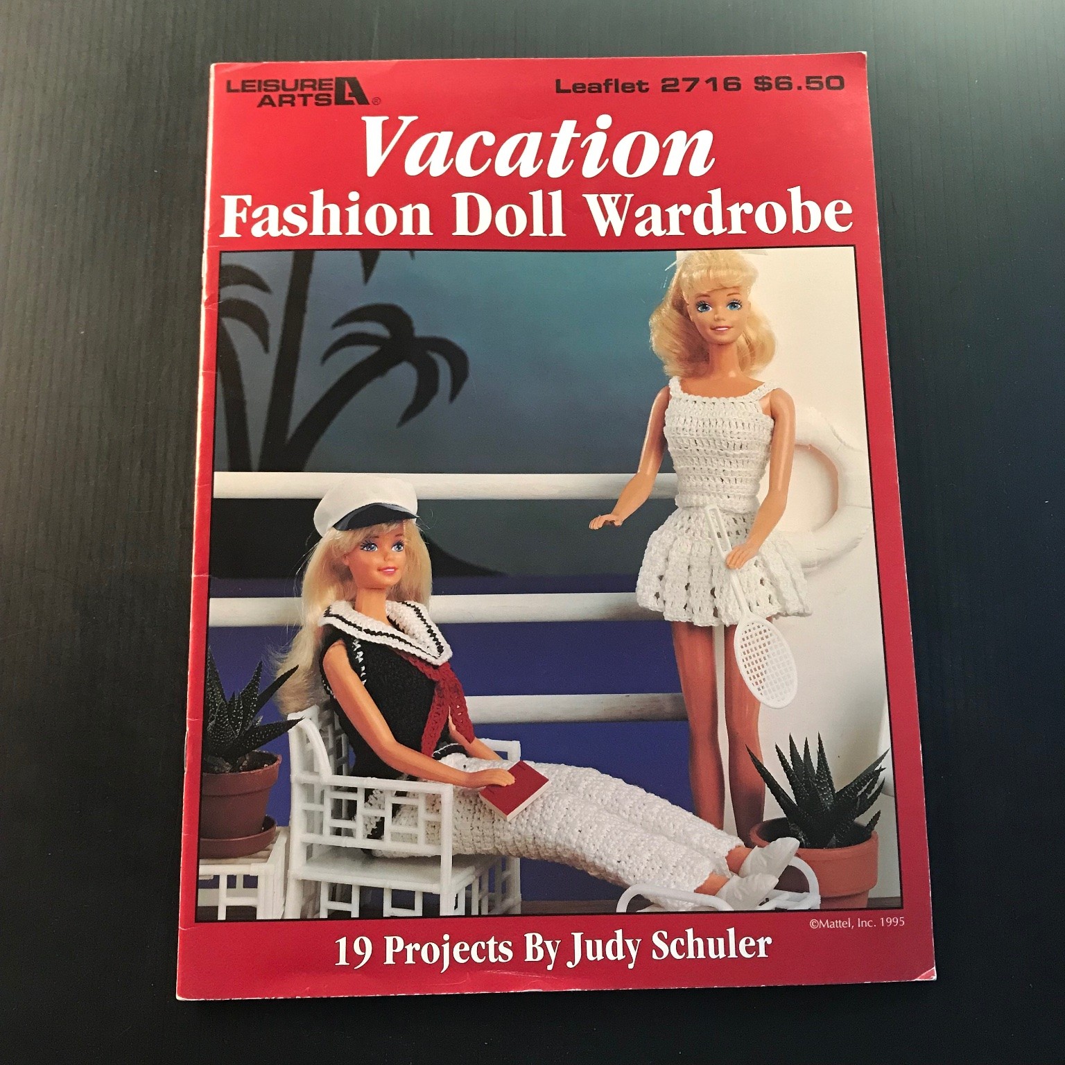 Vacation Fashion Doll Wardrobe Judy Schuler 1995 19 Barbie Doll Crochet Patterns