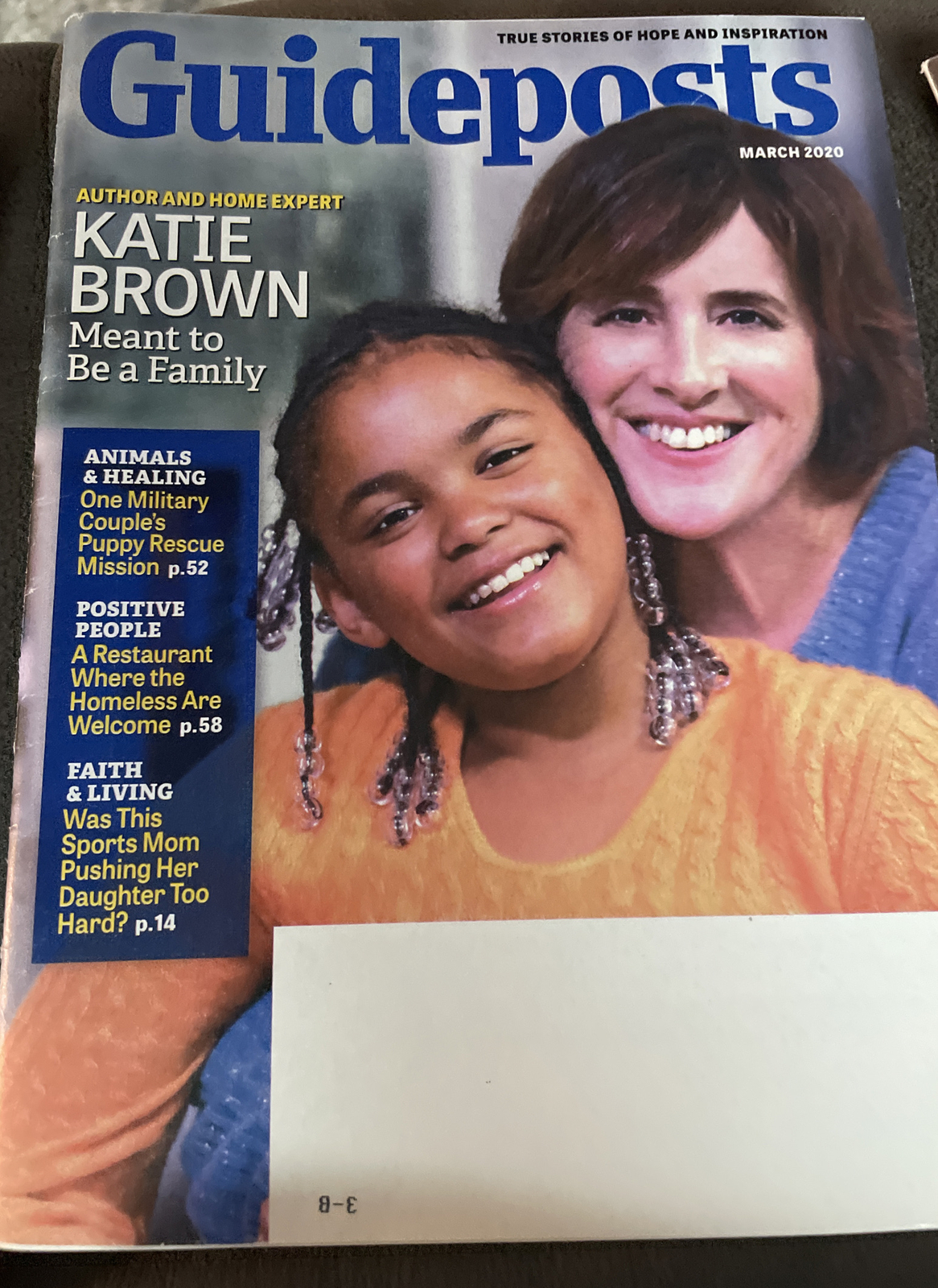 Guideposts 2020 Dec,Jan,March,April,May,June July,August,September,October
