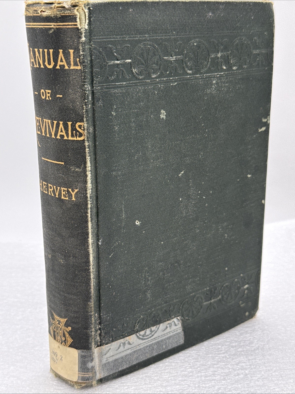 Antique Book: Manual of Revivals (1884) Rev G.W. Hervey, There’s For Pastors HC