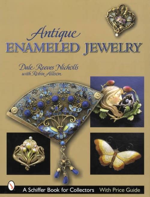 Antique Enameled Jewelry Collector Reference Victorian Art Crafts Deco Nouveau