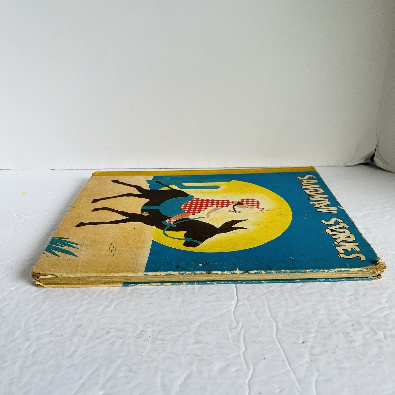 Sandman Stories 1938 Saalfield Publishing Vintage Childrens Bedtime Illustrated