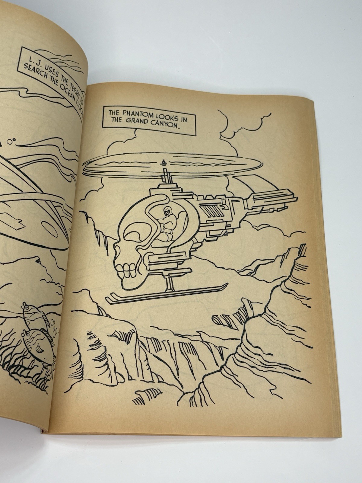 Defenders of the Earth Golden Big Coloring Book 1986 Unused Vintage 1980s