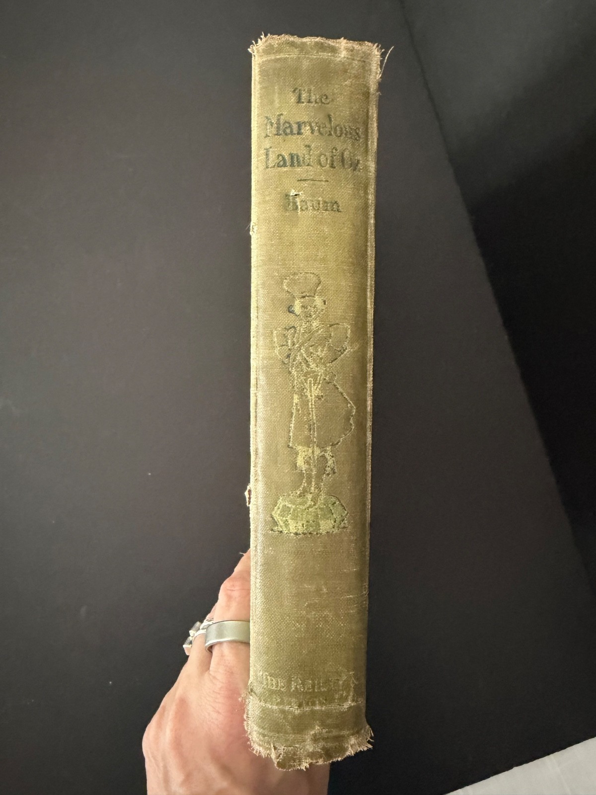 The Marvelous Land of Oz – L. Frank Baum – 1st Edition 2nd Printing (1904)
