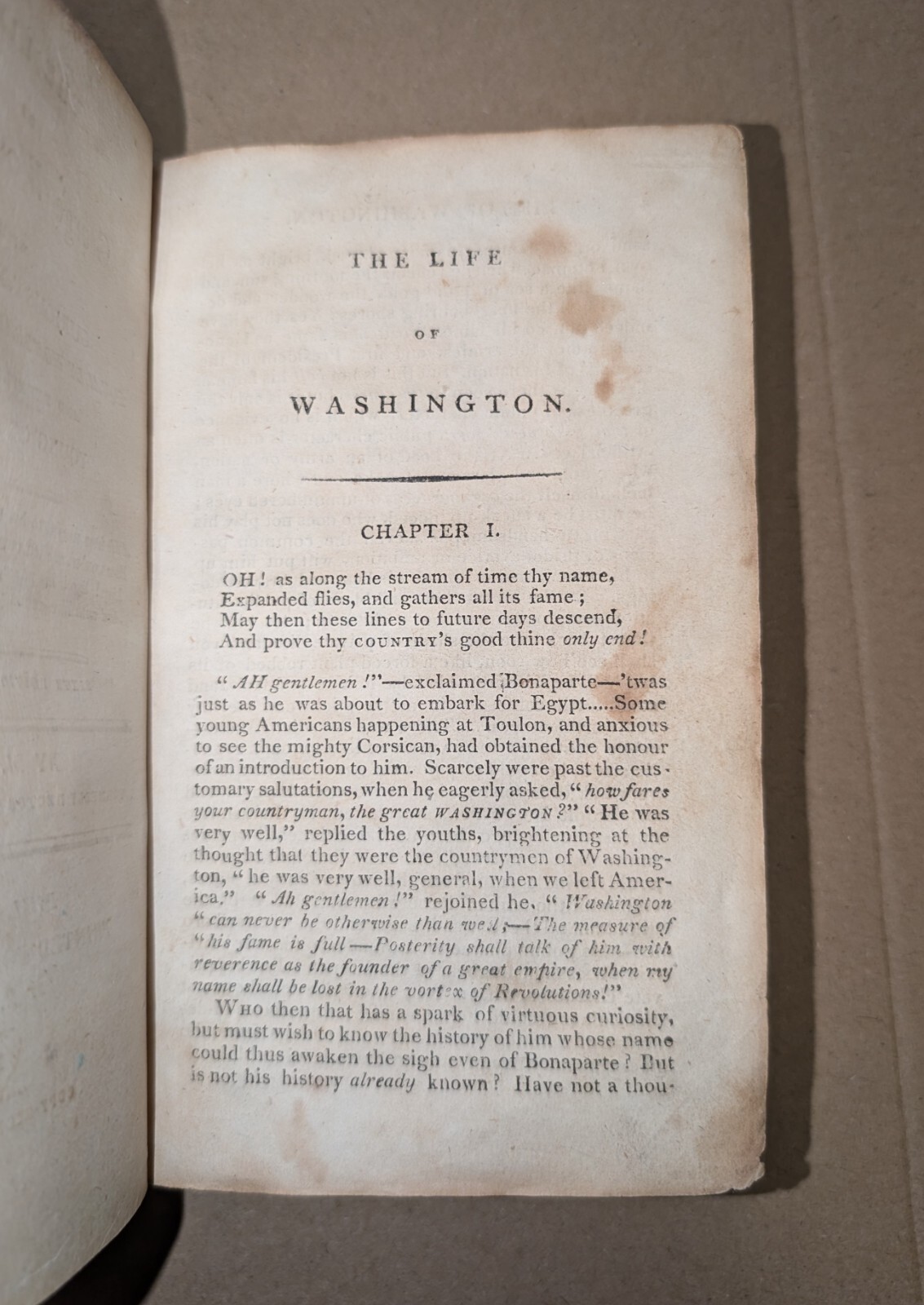 LIFE OF GEORGE WASHINGTON M L Weems 1808 6th Ed HC free S/H