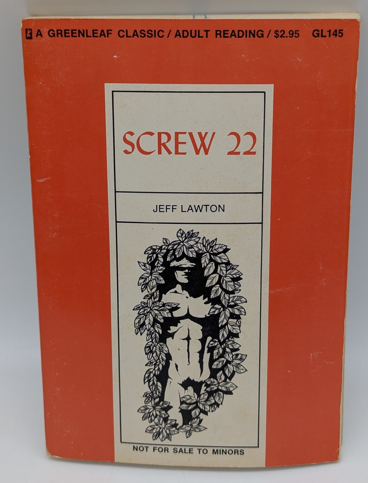 1969 Screw 22 Jeff Lawton GL145 Greenleaf Classics Gay Pulp Paperback