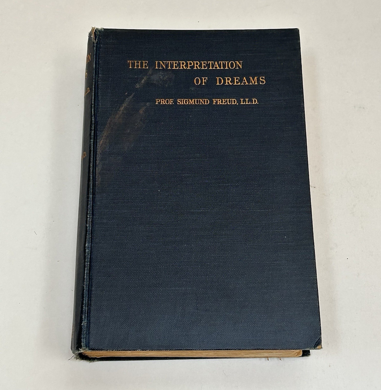 The Interpretation of Dreams Sigmund Freud ANTIQUE HARDCOVER 1923 dream study