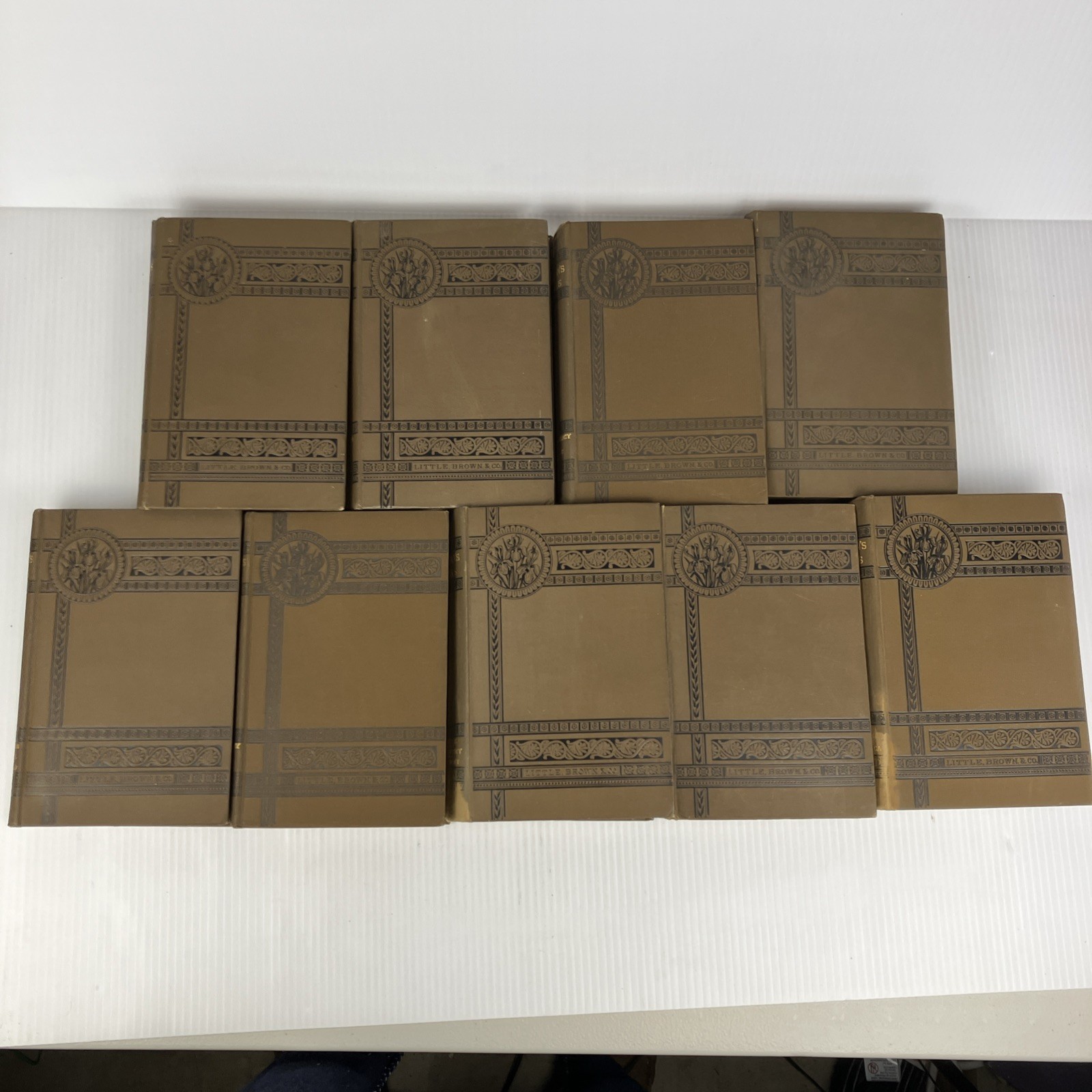 Works of Francis Parkman – 9 volumes, 1895 to 1905 France England North America