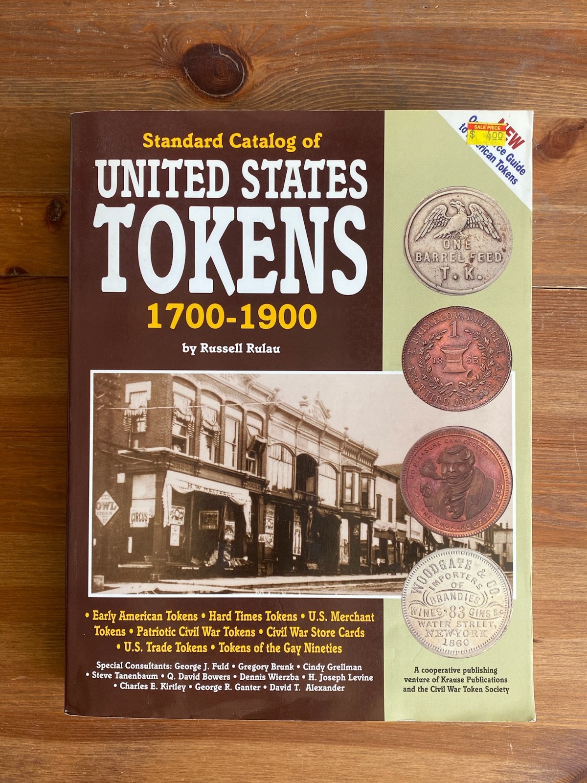 Numismatics & US Trade Tokens ~ Standard Catalog US Tokens 1700-1900