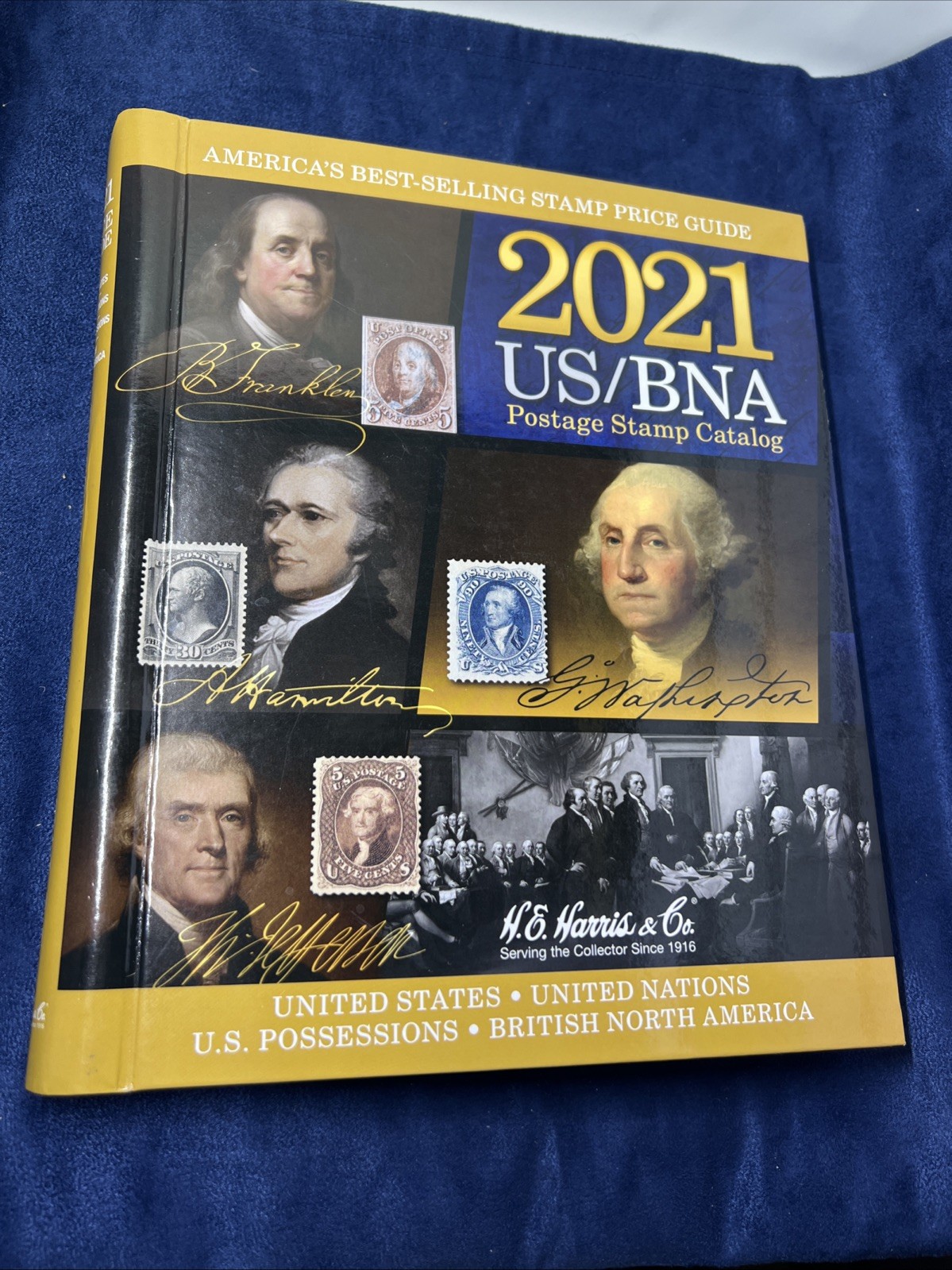 US/BNA Postage Stamp Catalog 2021 by Whitman Publishing (spiral_bound) LOT Z-480