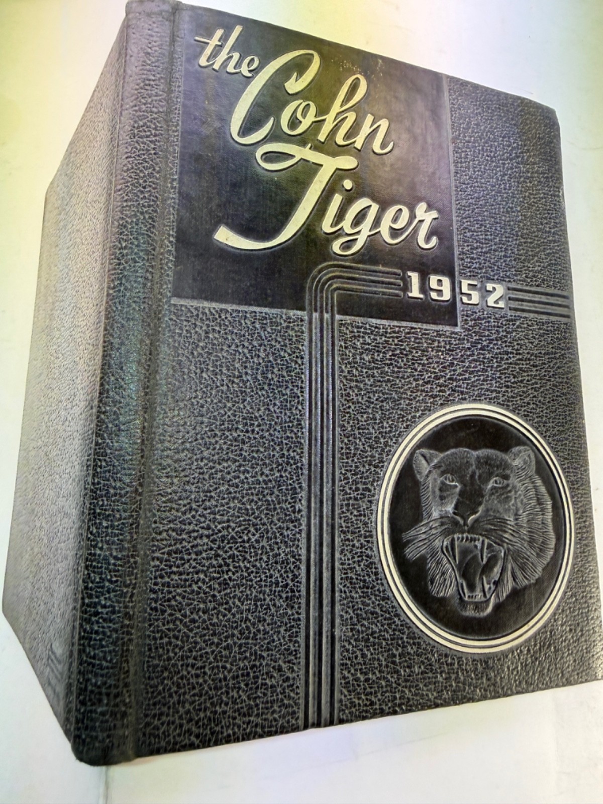 Original 1952 Corinne Cohn High School yearbook TIGER Nashville TN