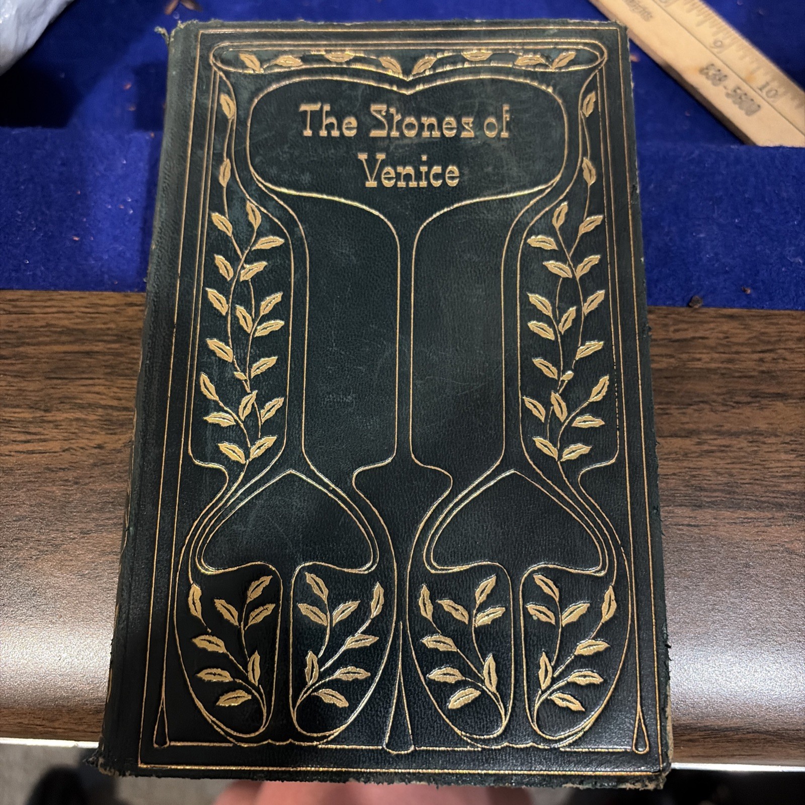1906 „THE STONES OF VENICE“ by John Ruskin Volume III Good+