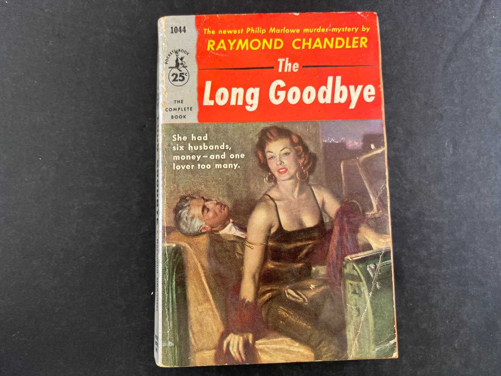 1955 The Long Goodbye by Raymond Chandler Mass Market Paperback Pocket