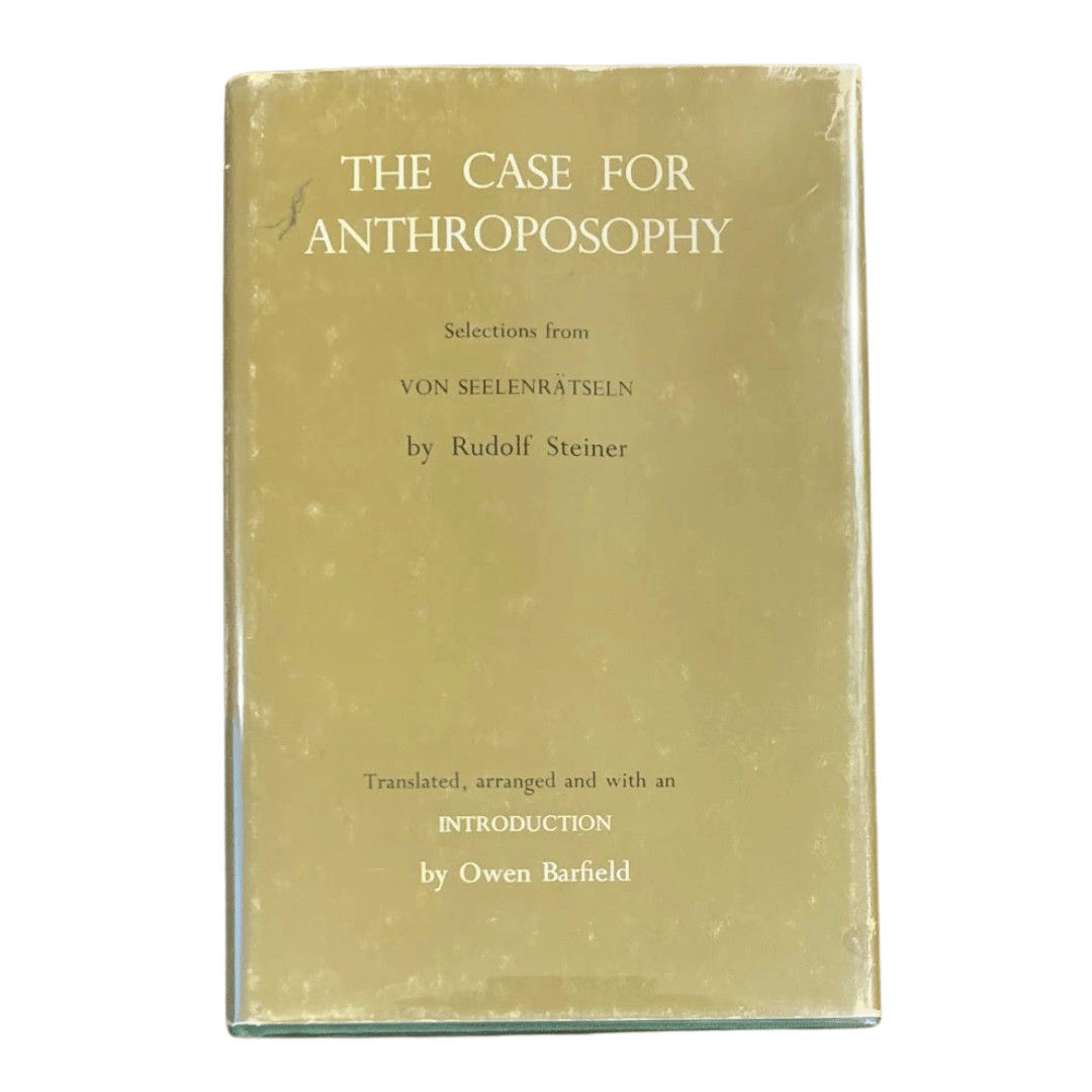 Occult, Rudolf Steiner / The Case for Anthroposophy 1st Edition 1970