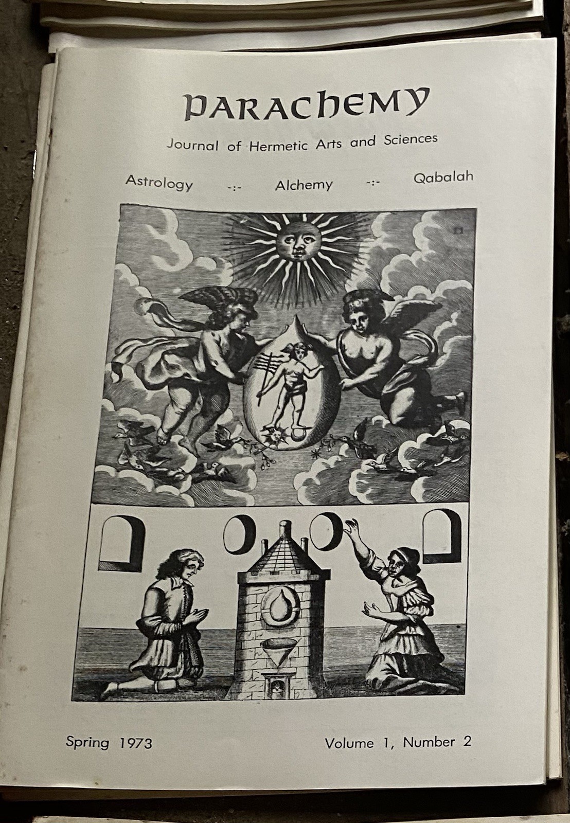 Frater Albertus / PARACHEMY 1973 VOLUME 1 Number 2 Spring Journal of Hermetic